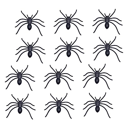 Warmhm 30 Stück weiches Spinnenspielzeug Halloween-Spinne gefälschte Spinnen Schlangenspielzeug Halloween Dekoration Halloween-Dekoration gruselige Spinnen Scherzspielzeug Plastik Black Warmhm 30 Stück weiches Spinnenspielzeug Halloween-Spinne gefälschte Spinnen Schlangenspielzeug Halloween Dekoration Halloween-Dekoration gruselige Spinnen Scherzspielzeug Plastik Black von Warmhm