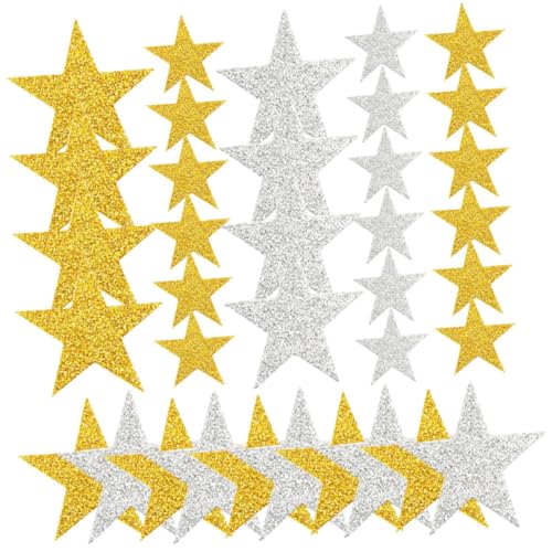 Warmhm 300 Stück Glitzer Aufkleber Selbstklebende DIY Bastelaufkleber für Kreative Dekorationen für Partys und Bastelprojekte Warmhm 300 Stück Glitzer Aufkleber Selbstklebende DIY Bastelaufkleber für Kreative Dekorationen für Partys und Bastelprojekte von Warmhm