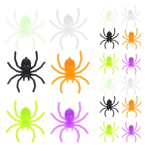 Warmhm 300 Stück Kleine Gefälschte Halloween-Spinnen Realistische Kunststoff-Spinnenspielzeuge Gruselige Streich-Requisiten Für Halloween-Party-Vorräte Saisonale Dekorationen Warmhm 300 Stück Kleine Gefälschte Halloween-Spinnen Realistische Kunststoff-Spinnenspielzeuge Gruselige Streich-Requisiten Für Halloween-Party-Vorräte Saisonale Dekorationen von Warmhm