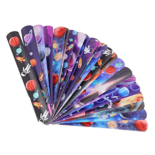 Warmhm 36 Stück Slap Armbänder für Lustige Handgelenkspielzeuge für Partys und Kinderfeste Zufällige Designs Sicher und Langlebig von Warmhm