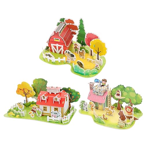 Warmhm 3Sätze Puzzle für Dreidimensionalen Cartoon Puzzles Pädagogisches Lernspielzeug für Jungen und Fördert Kreativität und Problemlösungsfähigkeiten Warmhm 3Sätze Puzzle für Dreidimensionalen Cartoon Puzzles Pädagogisches Lernspielzeug für Jungen und Fördert Kreativität und Problemlösungsfähigkeiten von Warmhm