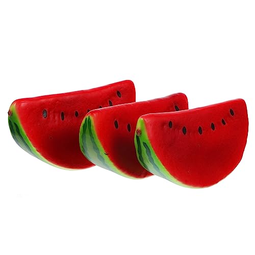 Warmhm 3Stücke Teiliges Imitation Wassermelonenscheiben Dekorative Obstscheiben für Fotografie und Partys Realistische Küchen und Hochzeitsdekoration Lebensechte Simulation Warmhm 3Stücke Teiliges Imitation Wassermelonenscheiben Dekorative Obstscheiben für Fotografie und Partys Realistische Küchen und Hochzeitsdekoration Lebensechte Simulation von Warmhm