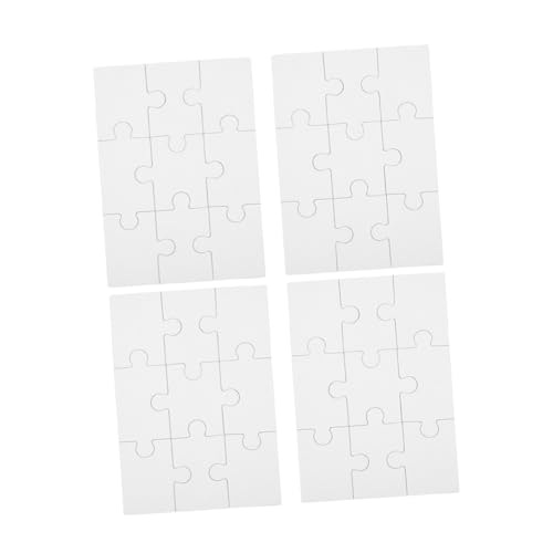 Warmhm 4 Blätter Leere Puzzles Hitze leeres Holzpuzzle Produkte für Sublimationsrohlinge kognitives Blanko-Puzzle für Thermotransfer Puzzlespielzeug hölzern Weiß Warmhm 4 Blätter Leere Puzzles Hitze leeres Holzpuzzle Produkte für Sublimationsrohlinge kognitives Blanko-Puzzle für Thermotransfer Puzzlespielzeug hölzern Weiß von Warmhm