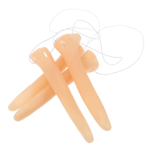 Warmhm 4 Extra Lange Falsche Nasen: Halloween-Cosplay-Requisite – Kostümzubehör Für Maskenpartys – Lustige Verkleidungsnasen Für Karneval Und Aufführungsrequisiten Warmhm 4 Extra Lange Falsche Nasen: Halloween-Cosplay-Requisite – Kostümzubehör Für Maskenpartys – Lustige Verkleidungsnasen Für Karneval Und Aufführungsrequisiten von Warmhm