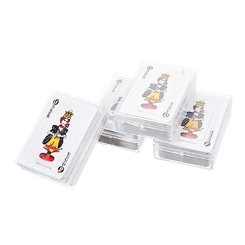 Warmhm Miniatur Spielkarten für Kinder 4 Stück Kartenspielzeug aus Kunststoff Sicheres Spielzeug für Puppenhäuser Kleiner Spiele für Partys und Bildungszwecke Warmhm Miniatur Spielkarten für Kinder 4 Stück Kartenspielzeug aus Kunststoff Sicheres Spielzeug für Puppenhäuser Kleiner Spiele für Partys und Bildungszwecke von Warmhm