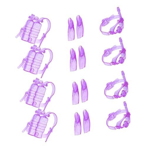 Warmhm 4 Sätze Poolspielzeug tauchspielzeug Puppentauchzubehör Puppen Tauchset Tauchen Ausrüstung Puppen Puppenkleidung für Tauchen Pool- -Spiele Poolpartyspielzeug Plastik Violet Warmhm 4 Sätze Poolspielzeug tauchspielzeug Puppentauchzubehör Puppen Tauchset Tauchen Ausrüstung Puppen Puppenkleidung für Tauchen Pool- -Spiele Poolpartyspielzeug Plastik Violet von Warmhm
