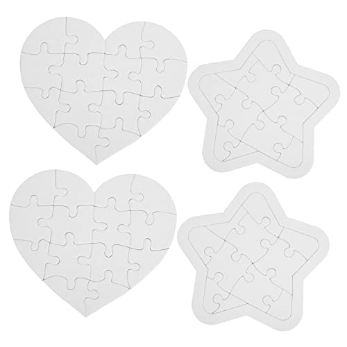 Warmhm 4 Sätze Puzzle zum Ausmalen Formen Puzzle DIY Rätsel Bulk bastelt Rätsel DIY -Rätsel Puzzles Leere Rätsel der zum Färben Leere Rätsel zu malen Rätsel Zeichnen Papier Warmhm 4 Sätze Puzzle zum Ausmalen Formen Puzzle DIY Rätsel Bulk bastelt Rätsel DIY -Rätsel Puzzles Leere Rätsel der zum Färben Leere Rätsel zu malen Rätsel Zeichnen Papier von Warmhm