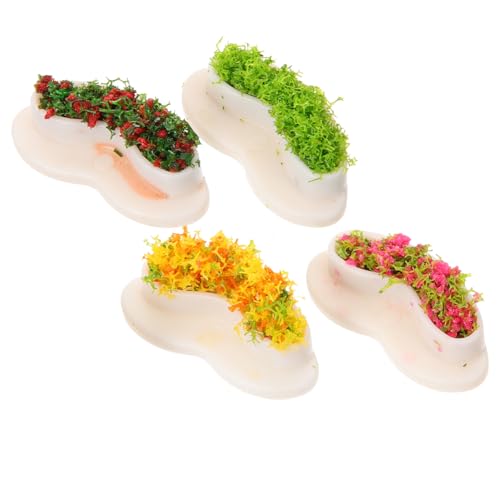 Warmhm 4 Stück Blumenbeetbank Modell für Puppenhaus und Gartenlandschaft Deko für Einkaufszentren und Ruhezonen Miniaturlandschaften und DIY Projekte Warmhm 4 Stück Blumenbeetbank Modell für Puppenhaus und Gartenlandschaft Deko für Einkaufszentren und Ruhezonen Miniaturlandschaften und DIY Projekte von Warmhm