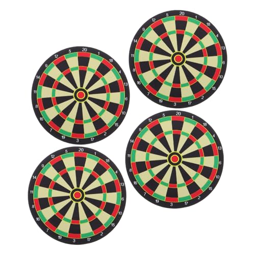Warmhm 4 Stück Dartboardständer dartspiel puppenhaus-zubehör Puppenhaus-Set Puppenhaus-Mini- - Dartscheibe Zubehör Puppenhaus- - von Warmhm