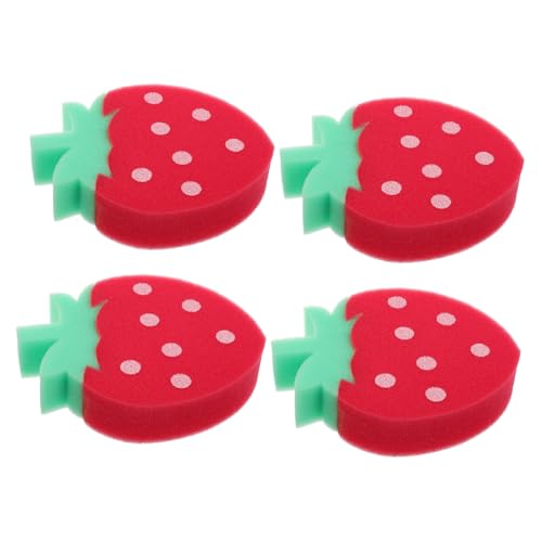 Warmhm 4 Stück Erdbeer Schwammbürste Erdbeeren Peeling Badeschwamm Badepouf Kleinkind Badeschwamm Badezimmer Schrubberbürste Erdbeer Geschirrschwämme Körperschrubber Warmhm 4 Stück Erdbeer Schwammbürste Erdbeeren Peeling Badeschwamm Badepouf Kleinkind Badeschwamm Badezimmer Schrubberbürste Erdbeer Geschirrschwämme Körperschrubber von Warmhm