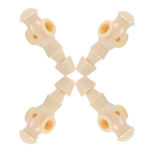 Warmhm 4 Stück Fußball -Tischtennisspieler Zubehör Party für Zahlen Teile Tischfußballfiguren Ersatz-Fußballer Tischfußballspieler-Statuen Kickerfiguren Umweltharz Beige Warmhm 4 Stück Fußball -Tischtennisspieler Zubehör Party für Zahlen Teile Tischfußballfiguren Ersatz-Fußballer Tischfußballspieler-Statuen Kickerfiguren Umweltharz Beige von Warmhm