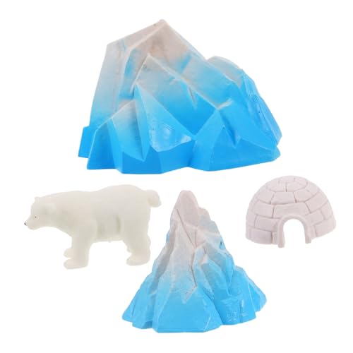 Warmhm 4 Stück Iglu-Modell Deko Für Arktische Tiere Simulation Fuchs Miniatur-schneemannfiguren Iglu-Ornament Mikrolandschaftsspielzeug Puppenhaus-miniaturen Plastik Warmhm 4 Stück Iglu-Modell Deko Für Arktische Tiere Simulation Fuchs Miniatur-schneemannfiguren Iglu-Ornament Mikrolandschaftsspielzeug Puppenhaus-miniaturen Plastik von Warmhm