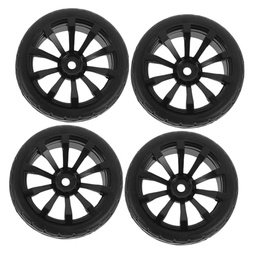Warmhm 4 Stück Kunststoff Radnabenreifen Spielzeugräder Ferngesteuertes Auto Auto Austauschbares Rad Kognitives Modell Kinderfahrzeugzubehör Kleinkind Automodell Warmhm 4 Stück Kunststoff Radnabenreifen Spielzeugräder Ferngesteuertes Auto Auto Austauschbares Rad Kognitives Modell Kinderfahrzeugzubehör Kleinkind Automodell von Warmhm