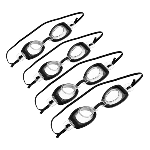 Warmhm 4 Stück Leichte Präzise Taucherbrillen für DIY Puppenzubehör für Kreatives und Sommeraktivitäten von Warmhm