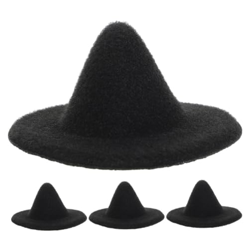 Warmhm 4 Stück Mini Magierhut Miniatur Party Puppenkostümzubehör Unser Halloween Mini-Hut Kleine Zaubererhüte Zaubererhut Winzig Mini-Kappe Stroh Mini-hüte Black Eva Warmhm 4 Stück Mini Magierhut Miniatur Party Puppenkostümzubehör Unser Halloween Mini-Hut Kleine Zaubererhüte Zaubererhut Winzig Mini-Kappe Stroh Mini-hüte Black Eva von Warmhm