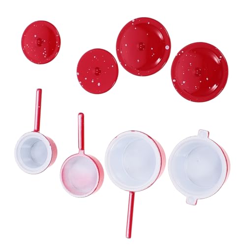 Warmhm 4 Stück Miniatur Blumentopf Für Die Küche Mini Suppentopf Ornamente Für Mini Miniatur Kochgeschirr Ornamente Simulationspfannen Mini Herde Rote Legierung Warmhm 4 Stück Miniatur Blumentopf Für Die Küche Mini Suppentopf Ornamente Für Mini Miniatur Kochgeschirr Ornamente Simulationspfannen Mini Herde Rote Legierung von Warmhm