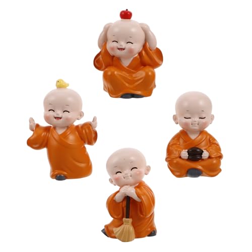 Warmhm 4 Stück Niedliche Einrichtungsgegenstände Figuren Miniatur-mönch-armaturenbrett- Miniatur-mönch-tischdekoration Miniaturen-puppenhauszubehör Handwerkliche Statue Harz Orange Warmhm 4 Stück Niedliche Einrichtungsgegenstände Figuren Miniatur-mönch-armaturenbrett- Miniatur-mönch-tischdekoration Miniaturen-puppenhauszubehör Handwerkliche Statue Harz Orange von Warmhm