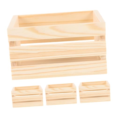 Warmhm 4 Stück Puppenhaus-aufbewahrungskorb Mini-puppenhaus-zubehör Miniatur-puppenhauszubehör Küchenzubehör Für Puppenstuben Miniatur-Dinge Dollhouse Dekorationen Minikisten Beige Holz Warmhm 4 Stück Puppenhaus-aufbewahrungskorb Mini-puppenhaus-zubehör Miniatur-puppenhauszubehör Küchenzubehör Für Puppenstuben Miniatur-Dinge Dollhouse Dekorationen Minikisten Beige Holz von Warmhm