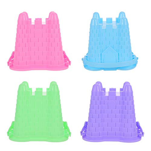 Warmhm 4 Stück Sandburg-Eimer Kreativer Strandsandeimer Sommerstrand Sandspielzeug Sandburgform Aus Kunststoff Kleine Sandeimer Sandburg-Strand-Eimer Sandeimer Plastik Warmhm 4 Stück Sandburg-Eimer Kreativer Strandsandeimer Sommerstrand Sandspielzeug Sandburgform Aus Kunststoff Kleine Sandeimer Sandburg-Strand-Eimer Sandeimer Plastik von Warmhm