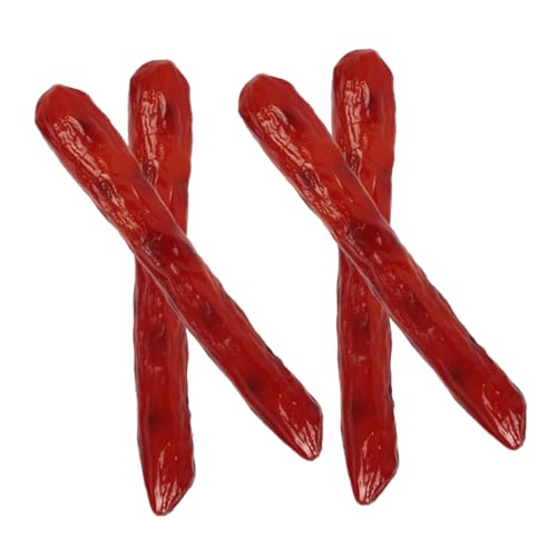 Warmhm 4 Stück Simuliertes Wurstmodell Deko Simulierte Kühlschrankmagnete Für Lebensmittel Hot-Dog- Lebensmittelspielzeug Lebensmittelgeschäft Spielset Brown PVC Warmhm 4 Stück Simuliertes Wurstmodell Deko Simulierte Kühlschrankmagnete Für Lebensmittel Hot-Dog- Lebensmittelspielzeug Lebensmittelgeschäft Spielset Brown PVC von Warmhm