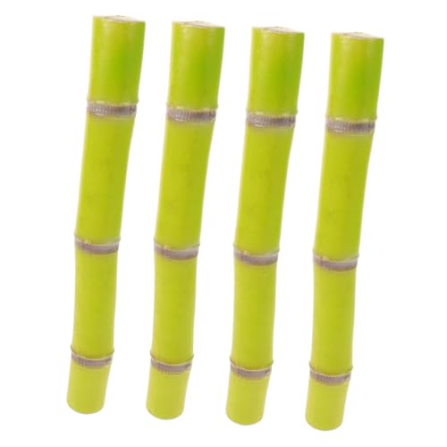 Warmhm 4 Stück Simuliertes Zuckerrohrmodell Dandiya-Sticks Großer Bambus Zuckerrohr-Sticks Zuckerrohrpflanze Bambuspfähle Bambusstöcke Rohrzucker Plastik Light Green Warmhm 4 Stück Simuliertes Zuckerrohrmodell Dandiya-Sticks Großer Bambus Zuckerrohr-Sticks Zuckerrohrpflanze Bambuspfähle Bambusstöcke Rohrzucker Plastik Light Green von Warmhm