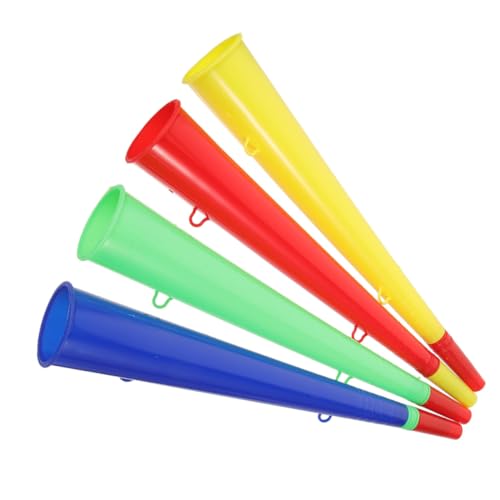 Warmhm 4 Stück Stadionhorn aus Kunststoff Lauter Fanfare Tröten für Sportveranstaltungen Partys und Feiern zum Anfeuern für Unvergessliche Warmhm 4 Stück Stadionhorn aus Kunststoff Lauter Fanfare Tröten für Sportveranstaltungen Partys und Feiern zum Anfeuern für Unvergessliche von Warmhm