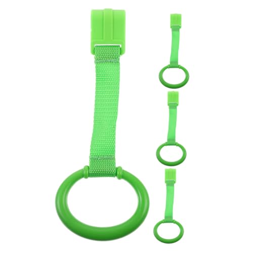 Warmhm 4 Stück Steh Zuglasche Kinderbett Ring Nachziehspielzeug Kinderbett Zubehör Nachzieh Haken Laufstall Zubehör Laufstall Zuggriffe Kinderbett Hängespielzeug Grünes Nylon Warmhm 4 Stück Steh Zuglasche Kinderbett Ring Nachziehspielzeug Kinderbett Zubehör Nachzieh Haken Laufstall Zubehör Laufstall Zuggriffe Kinderbett Hängespielzeug Grünes Nylon von Warmhm
