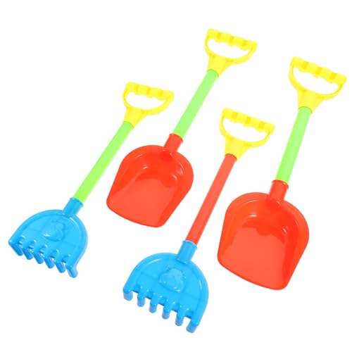 Warmhm 4 Stück Strandspielzeugschaufel Werkzeug Robustes Strandspielzeug Für Schaufeln Und Rechen Sandspielzeug Für Strandsandspielzeug Sandausrüstung Plastik Warmhm 4 Stück Strandspielzeugschaufel Werkzeug Robustes Strandspielzeug Für Schaufeln Und Rechen Sandspielzeug Für Strandsandspielzeug Sandausrüstung Plastik von Warmhm