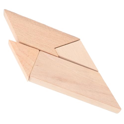 Warmhm 4 Stück T-Wort-Puzzle Vier Tricks für lehrreich Kind Logik Gehirn Geist geometrisches Rätsel Denksportpuzzle aus Holz Holz-Intelligenz-Puzzle Blockrätsel Khaki Warmhm 4 Stück T-Wort-Puzzle Vier Tricks für lehrreich Kind Logik Gehirn Geist geometrisches Rätsel Denksportpuzzle aus Holz Holz-Intelligenz-Puzzle Blockrätsel Khaki von Warmhm
