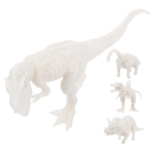 Warmhm 4 Stück Teiliges DIY Dinosaurier Malset Farbige Modelle für Kreatives Malspielzeug für Handwerkliche Fähigkeiten und Gemeinsamen Spaß Tyrannosaurus Brachiosaurus Triceratops und Warmhm 4 Stück Teiliges DIY Dinosaurier Malset Farbige Modelle für Kreatives Malspielzeug für Handwerkliche Fähigkeiten und Gemeinsamen Spaß Tyrannosaurus Brachiosaurus Triceratops und von Warmhm