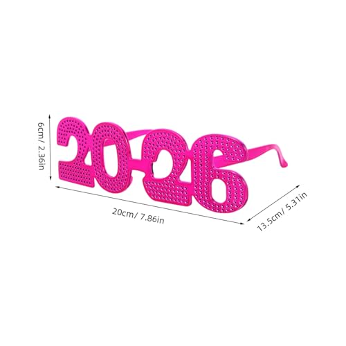 Warmhm 4 Stück Teiliges Silvesterbrillen Year Party Eyewear in Schwarz Gold Silber für Feierlichkeiten Accessoire und Partydekoration Warmhm 4 Stück Teiliges Silvesterbrillen Year Party Eyewear in Schwarz Gold Silber für Feierlichkeiten Accessoire und Partydekoration von Warmhm
