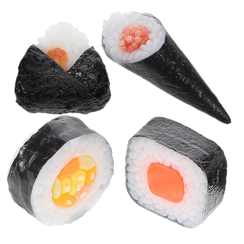 Warmhm 4 Teiliges Simulations Sushi Modell Rollenspiel Simuliertes Essen Kuchen Dessert Modell Spielgeld Realistisches Spielessen Sushi Dekoration Gras Sushi Warmhm 4 Teiliges Simulations Sushi Modell Rollenspiel Simuliertes Essen Kuchen Dessert Modell Spielgeld Realistisches Spielessen Sushi Dekoration Gras Sushi von Warmhm