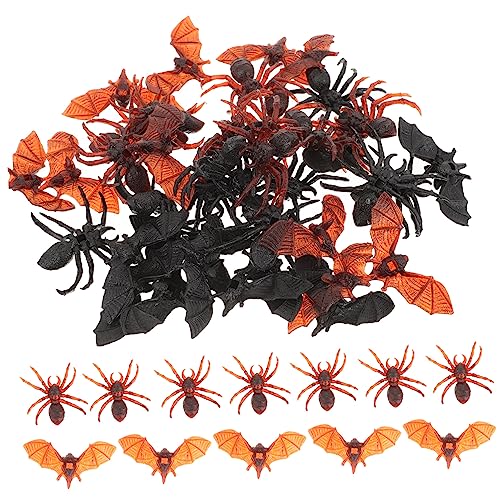 Warmhm 40 Stück Simulation Spinnenfledermaus Beängstigend Fledermausfiguren Simulieren Realistisch Aber Party Dekoration Drinnen Dekorativ Hängend Halloween-fledermäuse Schläger Plastik Warmhm 40 Stück Simulation Spinnenfledermaus Beängstigend Fledermausfiguren Simulieren Realistisch Aber Party Dekoration Drinnen Dekorativ Hängend Halloween-fledermäuse Schläger Plastik von Warmhm