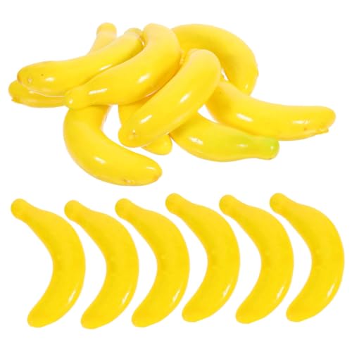 Warmhm 40 Stück Simulationsfruchtmodell künstliches Bananendekor WAHR gefälscht Bananenmodell lebensechte Kunstfrucht Simulationsbanane Layout-Szenendekor Schaum Yellow Warmhm 40 Stück Simulationsfruchtmodell künstliches Bananendekor WAHR gefälscht Bananenmodell lebensechte Kunstfrucht Simulationsbanane Layout-Szenendekor Schaum Yellow von Warmhm