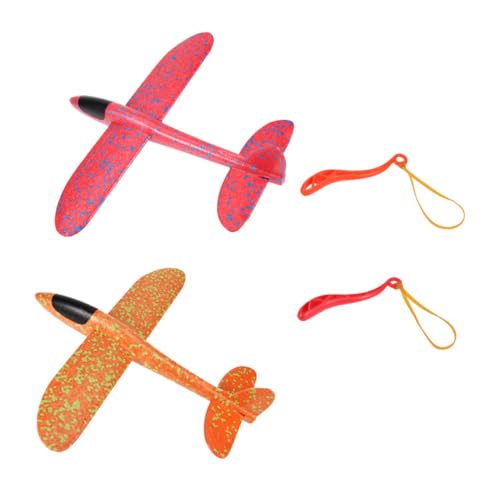 Warmhm 4Stücke Flugzeug Leichte Segelflugzeuge Für Outdoor Spiele Und Freizeitaktivitäten Farben Zufällig Ausgewählt von Warmhm