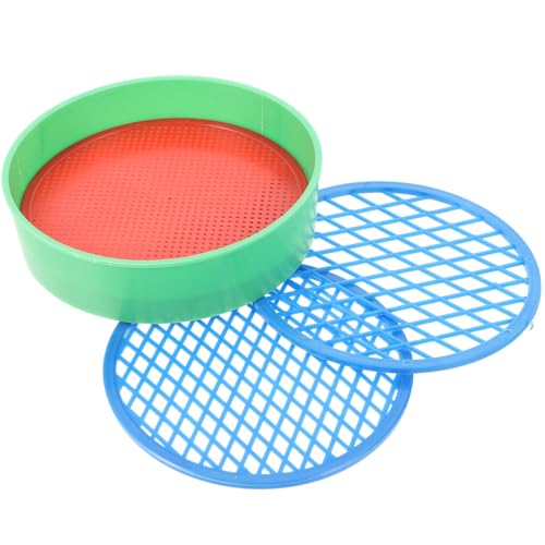 Warmhm 4Stücke Handheld Sandsieb Sandsiebe Für Strand Sandspielzeug Für Sandkasten Und Strandabenteuer von Warmhm