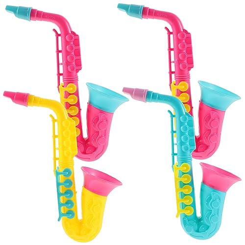 Warmhm 4Stücke Teiliges Saxophon für Robustes Blasinstrument Musikalisches für Jungen und Fördert Rhythmusgefühl und Musikalität Warmhm 4Stücke Teiliges Saxophon für Robustes Blasinstrument Musikalisches für Jungen und Fördert Rhythmusgefühl und Musikalität von Warmhm