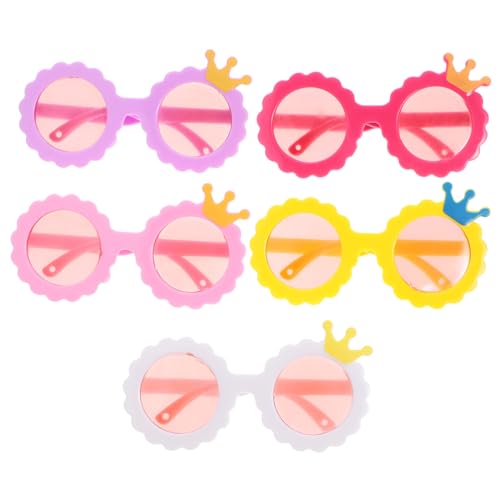 Warmhm 5 Paare Puppenbrille Puppen-mini-brillengestell Brille Für Puppe Puppenzubehör Puppe Verkleiden Sich Sonnenbrillen Puppe -Brillen-Requisiten Plastik Warmhm 5 Paare Puppenbrille Puppen-mini-brillengestell Brille Für Puppe Puppenzubehör Puppe Verkleiden Sich Sonnenbrillen Puppe -Brillen-Requisiten Plastik von Warmhm