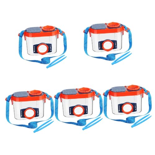 Warmhm 5 Sätze Beobachtungsbox für Insekten Fangset Sammelset für Hingucker für Container Natur Insektensammler für Werkzeuge zum Fangen von Insekten Plastik Warmhm 5 Sätze Beobachtungsbox für Insekten Fangset Sammelset für Hingucker für Container Natur Insektensammler für Werkzeuge zum Fangen von Insekten Plastik von Warmhm
