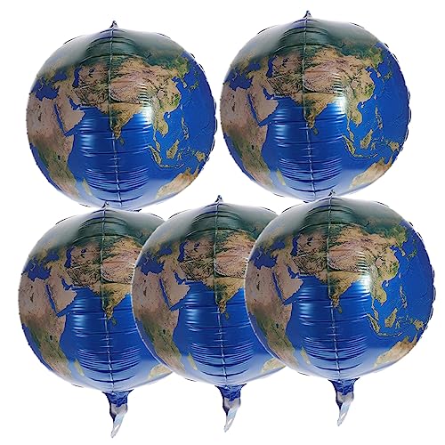 Warmhm 5 Stück 22 Aluminiumfolienballons Dekoration Hochzeitsdeko Globusballons Kugelförmiger Aluminiumballon Spielnachtdeko Geburtstag Aluminiumfolienballon Partygeschenk Warmhm 5 Stück 22 Aluminiumfolienballons Dekoration Hochzeitsdeko Globusballons Kugelförmiger Aluminiumballon Spielnachtdeko Geburtstag Aluminiumfolienballon Partygeschenk von Warmhm