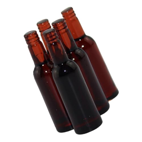 Warmhm 5 Stück Bierminiaturen Minidosen Mit Deckel Figur Puppenhaus-Bierflaschen Mini-bierflaschenmodell Miniatur-Bierflaschen Mini-Foto-Requisiten Winzige Hausverzierungen Brown Harz Warmhm 5 Stück Bierminiaturen Minidosen Mit Deckel Figur Puppenhaus-Bierflaschen Mini-bierflaschenmodell Miniatur-Bierflaschen Mini-Foto-Requisiten Winzige Hausverzierungen Brown Harz von Warmhm
