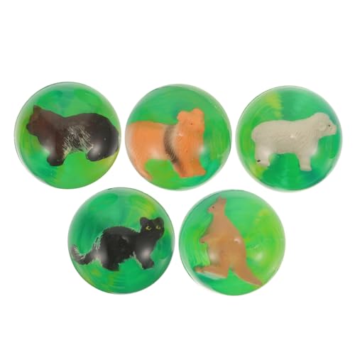 Warmhm 5 Stück Elastische Ballpuppe Hüpfbauer hüpfender Springender Ball Warmhm 5 Stück Elastische Ballpuppe Hüpfbauer hüpfender Springender Ball von Warmhm