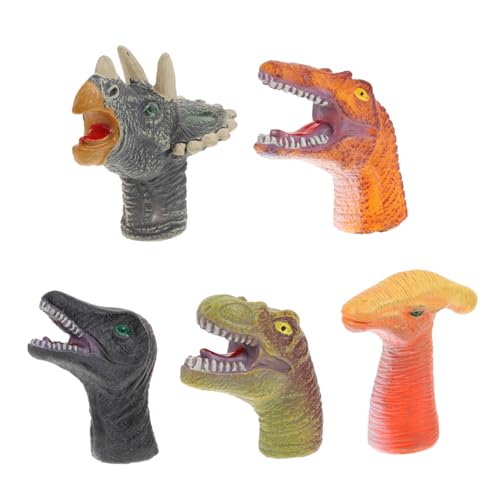 Warmhm 5 Stück Fingerpuppen für Teiliges Dinosaurier Fingerpuppen aus Sicherem Fördert Kreativität und Kommunikation für Weihnachten und Rollenspiele Warmhm 5 Stück Fingerpuppen für Teiliges Dinosaurier Fingerpuppen aus Sicherem Fördert Kreativität und Kommunikation für Weihnachten und Rollenspiele von Warmhm