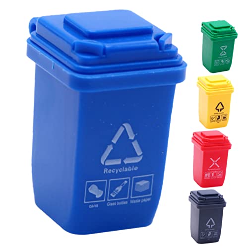 Warmhm 5 Stück Kleiner Mülleimer für Puppenhäuser Miniatur Abfalleimer Tischdeko Sandtisch Zubehör Kreative Kleiner Mülltonnen Warmhm 5 Stück Kleiner Mülleimer für Puppenhäuser Miniatur Abfalleimer Tischdeko Sandtisch Zubehör Kreative Kleiner Mülltonnen von Warmhm