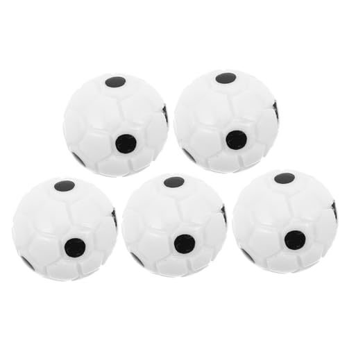 Warmhm 5 Stück Miniatur Fußballmodell Mini Fußball Mini Sportbälle Mini Fußball Mini Fußball Kleiner Fußball Mini Fußbälle Aus Kunststoff von Warmhm