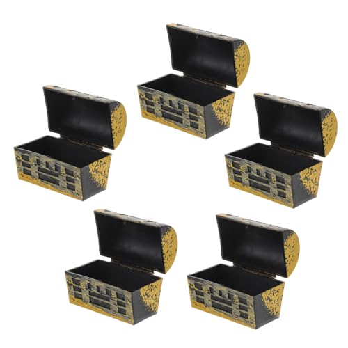 Warmhm 5 Stück Schatztruhe Miniatur Dekorationen Miniaturen für Mädchen Spielzeugaufbewahrung Puppenhaus wohnaccessoires bastelmaterial dollhaus Mikroszenenkörbe Puppenmöbel Abs Golden Warmhm 5 Stück Schatztruhe Miniatur Dekorationen Miniaturen für Mädchen Spielzeugaufbewahrung Puppenhaus wohnaccessoires bastelmaterial dollhaus Mikroszenenkörbe Puppenmöbel Abs Golden von Warmhm