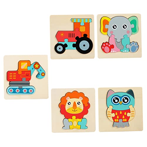 Warmhm 5 Stück Teiliges Holzpuzzle für Kognitive Tierpuzzles Feinmotorik und Kreativität Sicher und Langlebig für Unvergessliche Spielmomente Warmhm 5 Stück Teiliges Holzpuzzle für Kognitive Tierpuzzles Feinmotorik und Kreativität Sicher und Langlebig für Unvergessliche Spielmomente von Warmhm