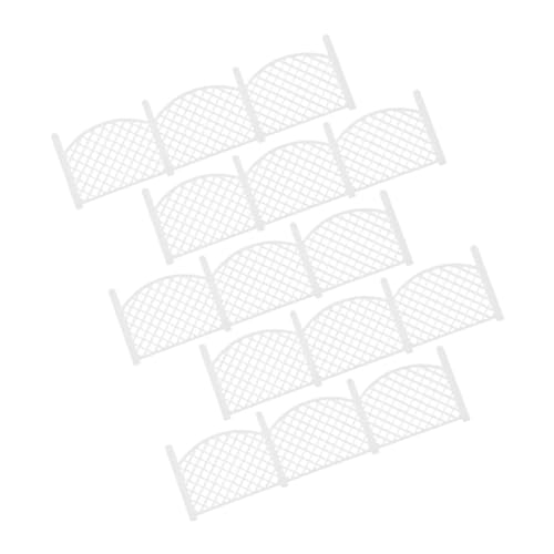 Warmhm 5 Stück Teiliges Zaun für Garten und Puppenhaus Dekoration DIY Zaun für Sandtisch und Mini und Szenenlayouts von Warmhm