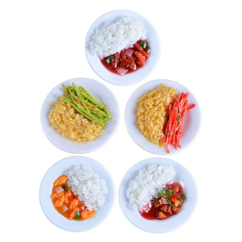 Warmhm 5 Stück Teiliges aus Realistischen PVC Food Modellen Künstliche Lebensmittel für Dekoration und Fotorequisiten Puppenhäuser und Kreative DIY Projekte Warmhm 5 Stück Teiliges aus Realistischen PVC Food Modellen Künstliche Lebensmittel für Dekoration und Fotorequisiten Puppenhäuser und Kreative DIY Projekte von Warmhm
