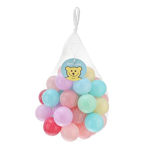 Warmhm 50 Stück Meeresball Kinderspielzeug Ballgrubenkugeln Buntes Mit Ozeanbällen Bällebad- Bälle Für Bällebad Sport Colorful von Warmhm